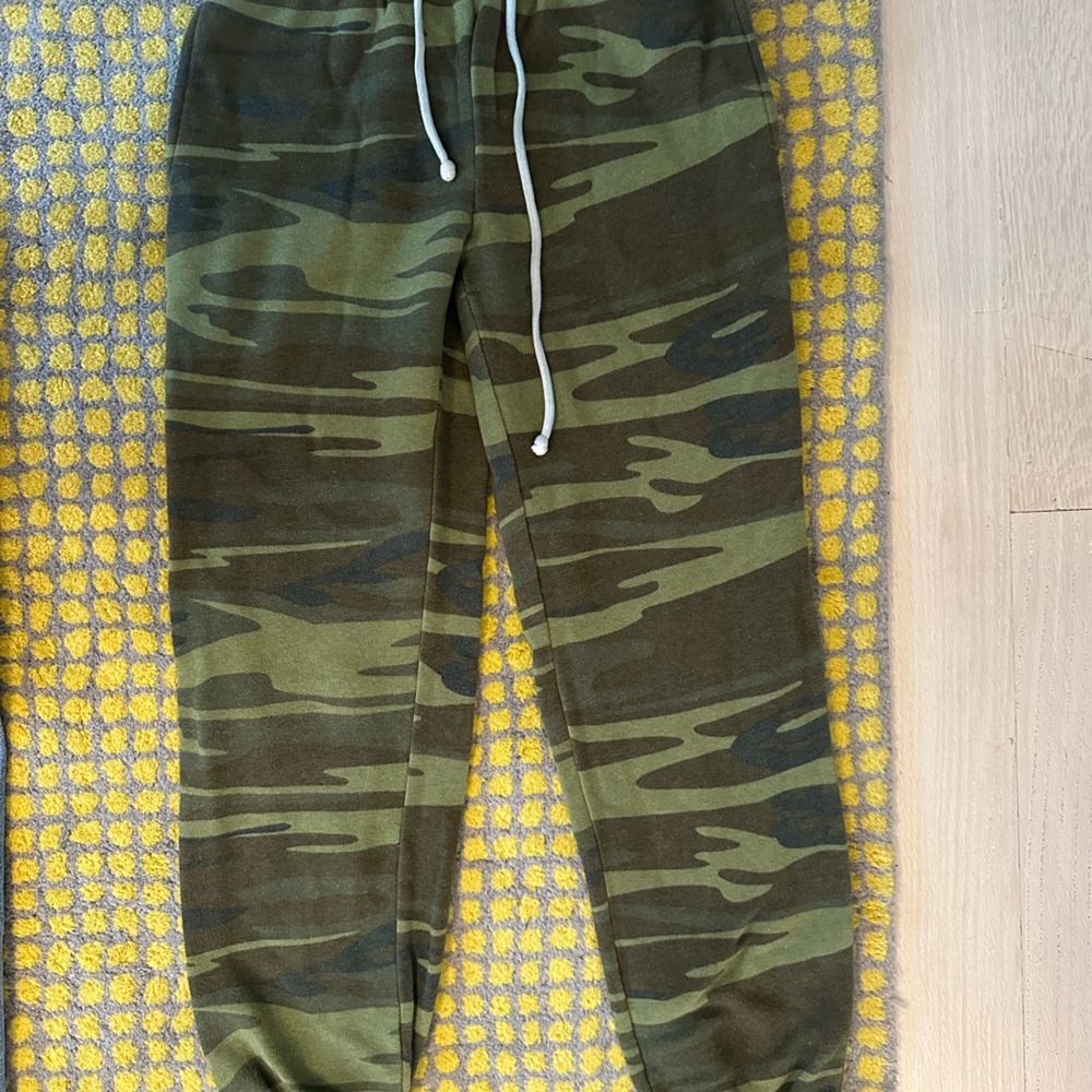Alternative Green and Brown Camouflage Joggers